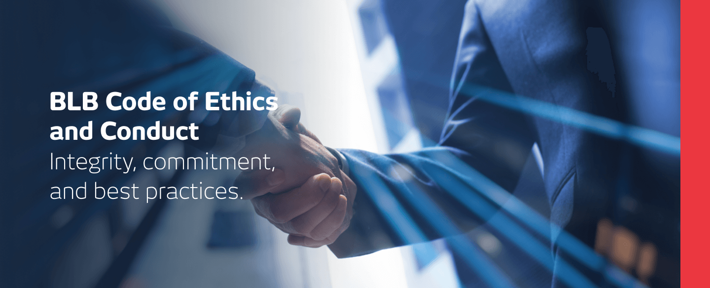 Código de Ética e Conduta BLB Integridade, compromisso e boas práticas – EN